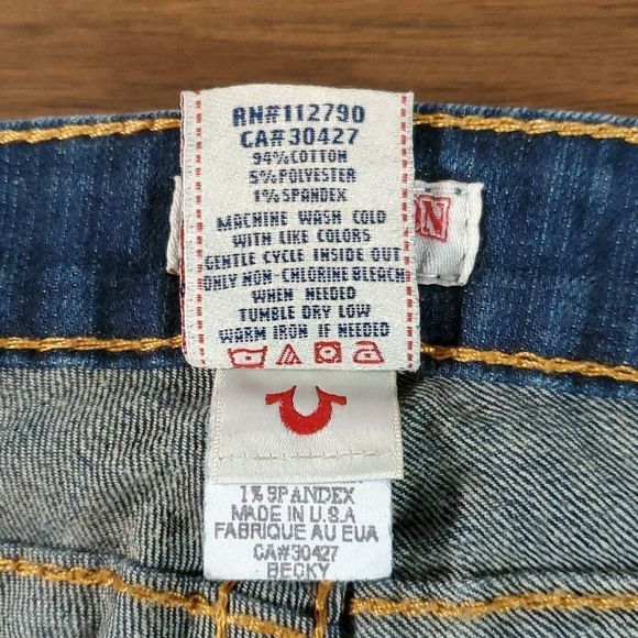 True Religion‎ Becky Petite Bootcut Jeans Size 29 - Picture 4 of 10